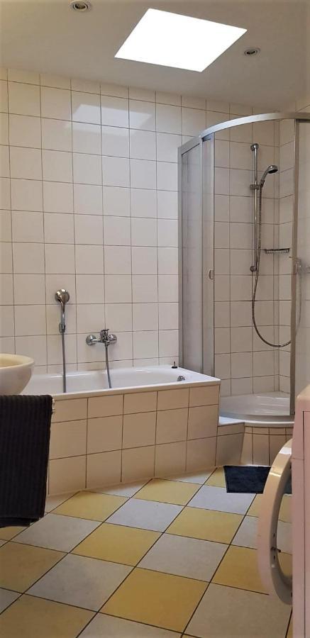 Gaestewohnung 4-Raum Wohnung Fuer 2-8 Personen Zwickau Eksteriør billede